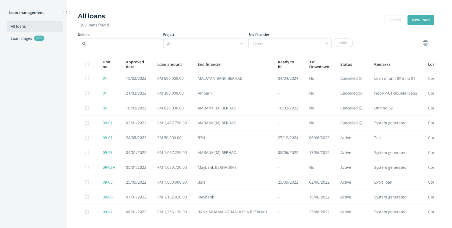 Loan Management
